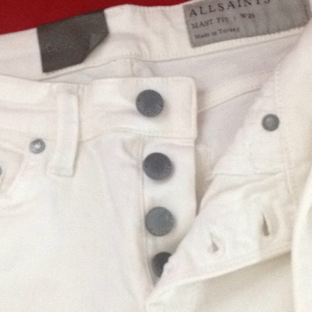 All saints New 26W jeans skinny stretch!